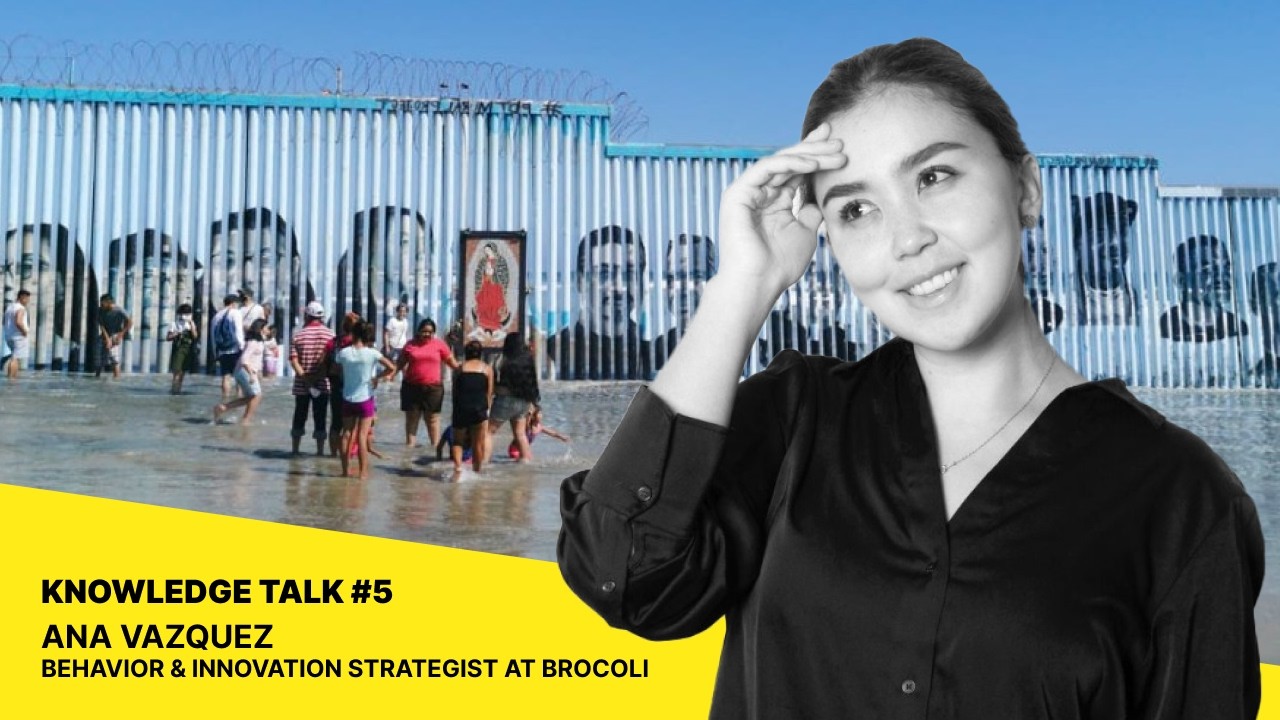 Ana Vazquez, Behaviour & Innovation Strategist at Brocoli - Knowledge Talk #4
