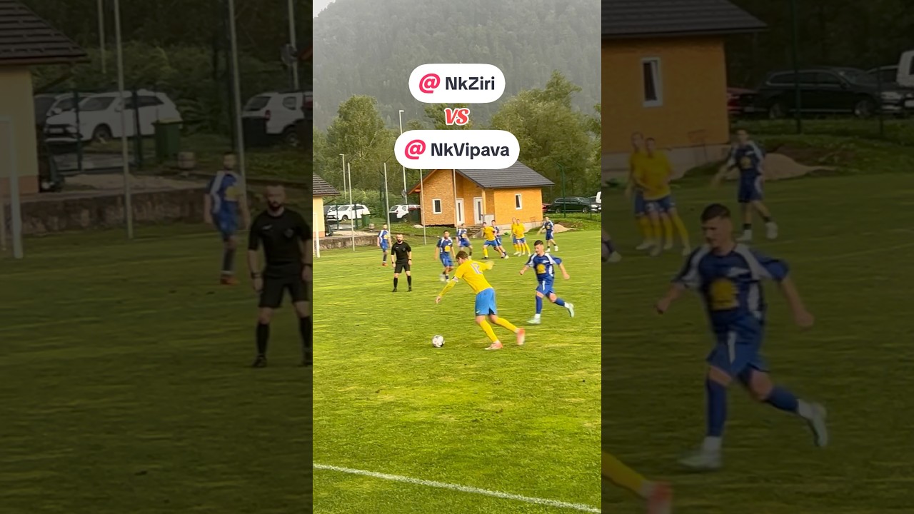 Nk Ziri - Nk Vipava - Highlights - 3.SNL West - Round 1 , Ziri, Slovenia