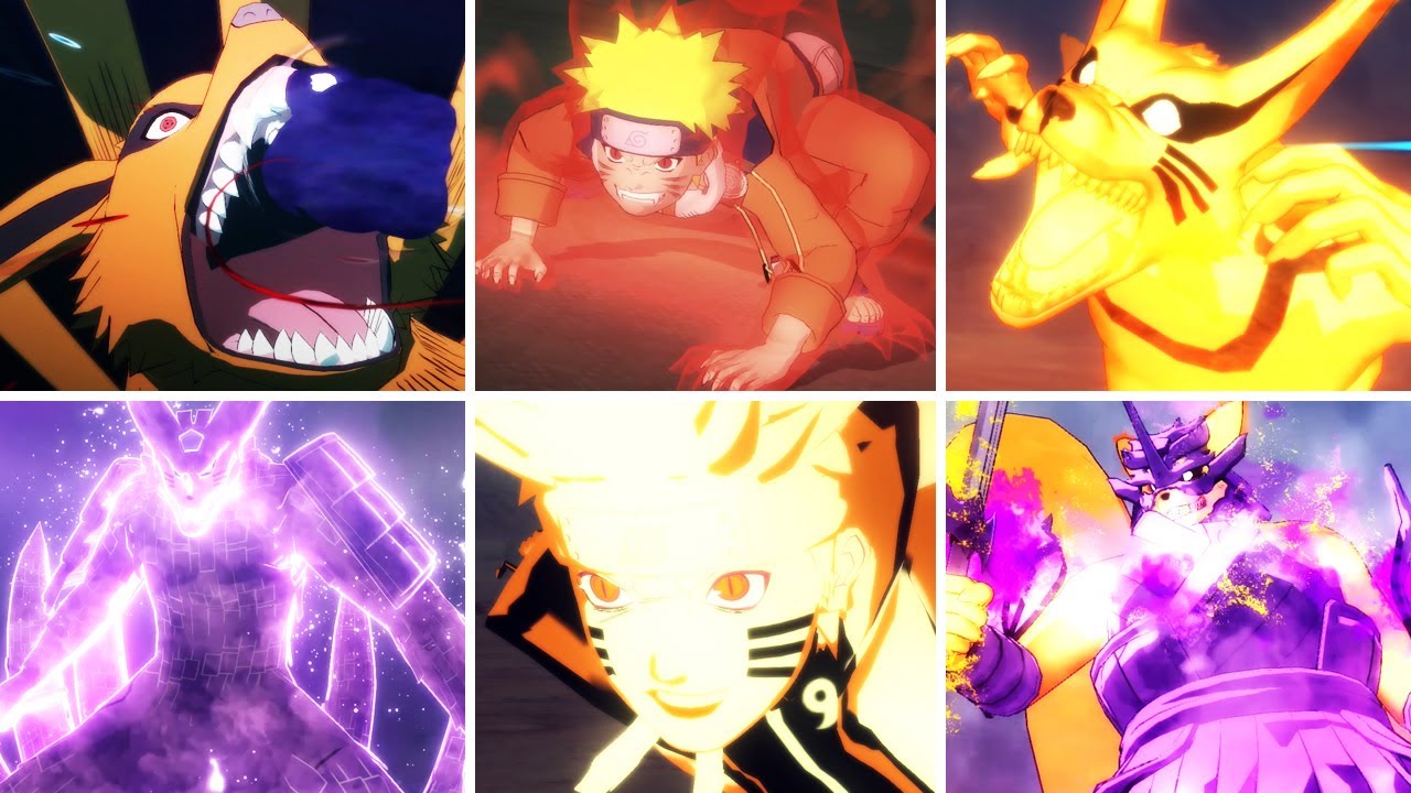 Naruto Shippuden: Ultimate Ninja Storm 4 - All Kyuubi chakra mode