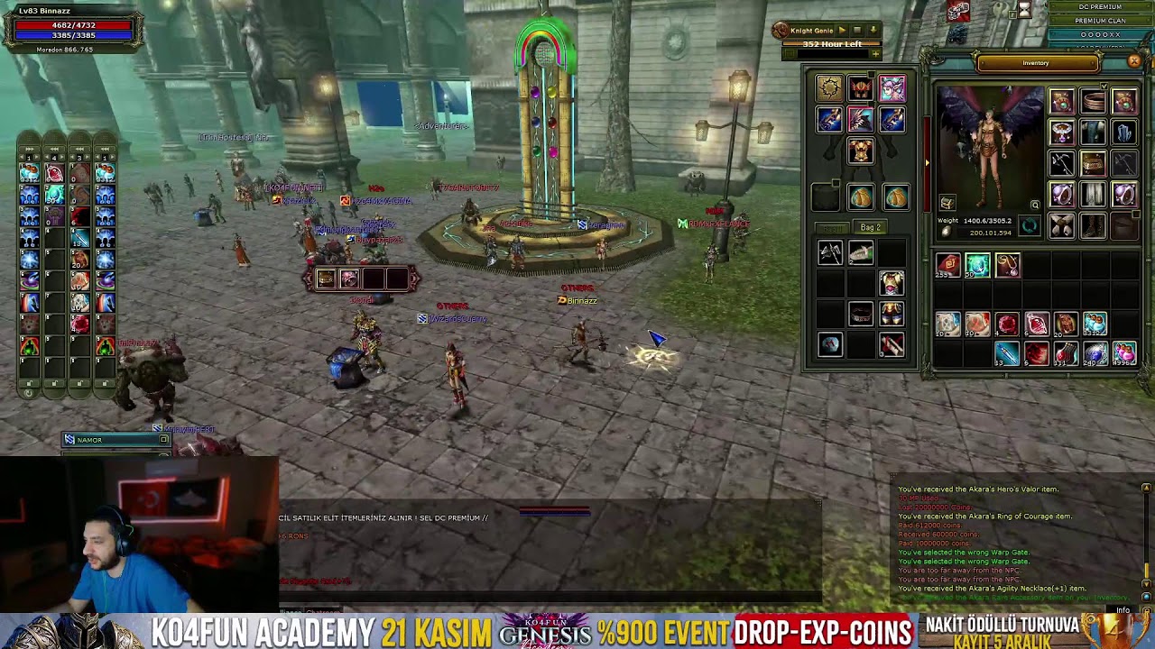 KO4FUN GENESİS 9.AKADEMİ A&Ccedil;ILDI !MELE EKİP! #KO4FUN #GENESİS #KnightOnline