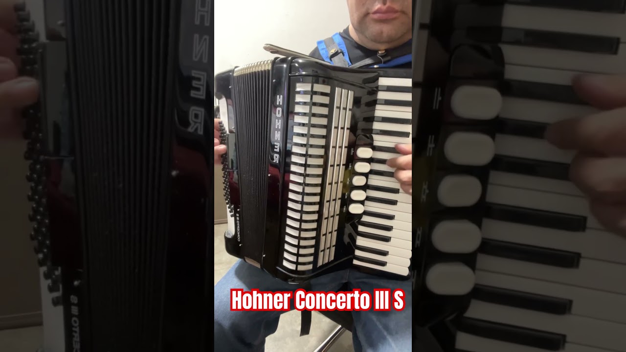 Acorde&oacute;n Hohner Concerto III S #tallerdereparacion #acordeon #hohner #ventadeacordeones #accordion