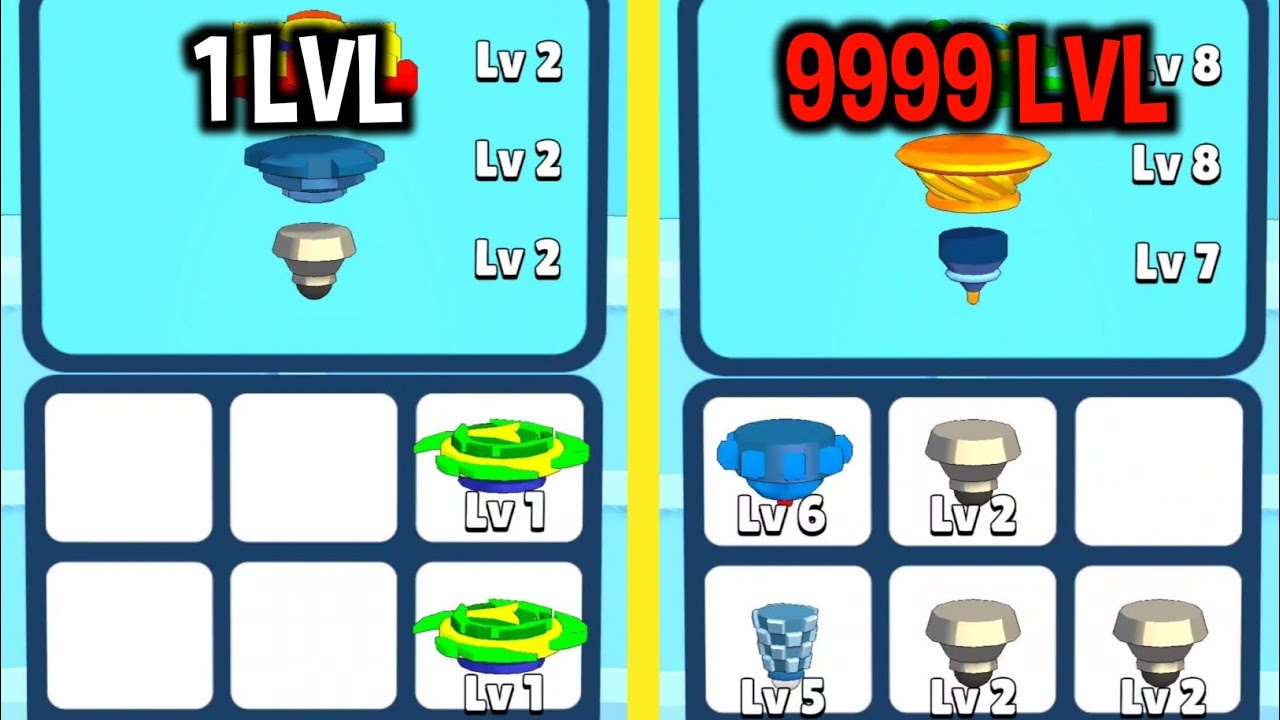 MAX LEVEL in Merge Spinners Game