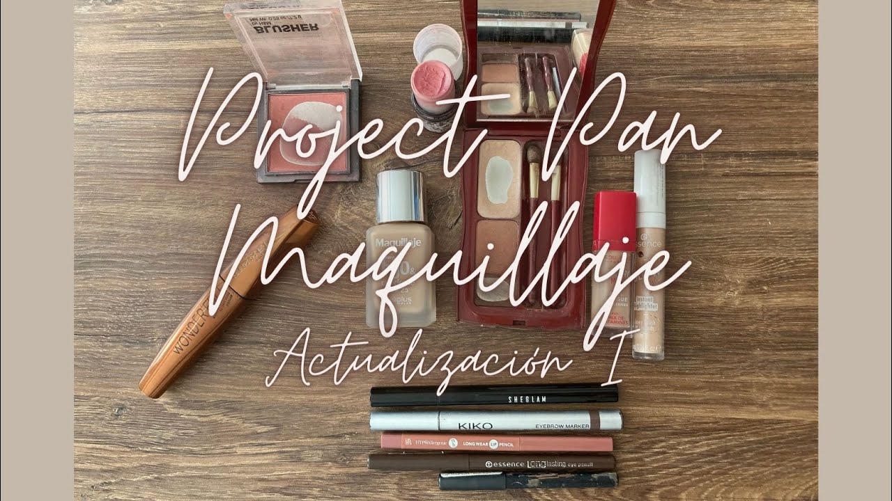 PROJECT PAN Maquillaje Actualización I - OBJETIVO: GASTAR MAQUILLAJE