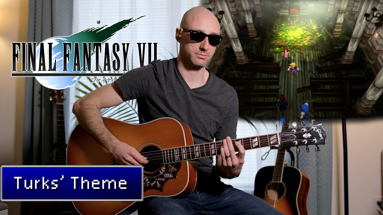 FF7 Rude Plays The Turks Theme