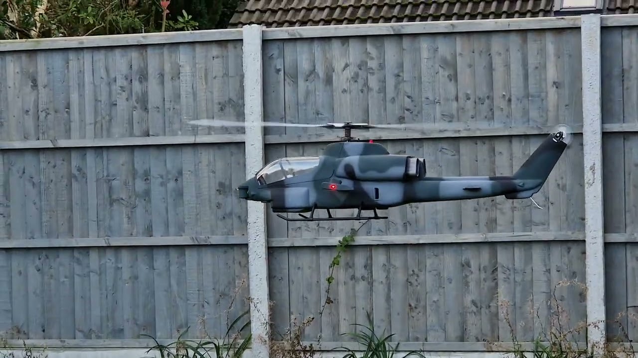 Roban 500 Super Cobra test flight