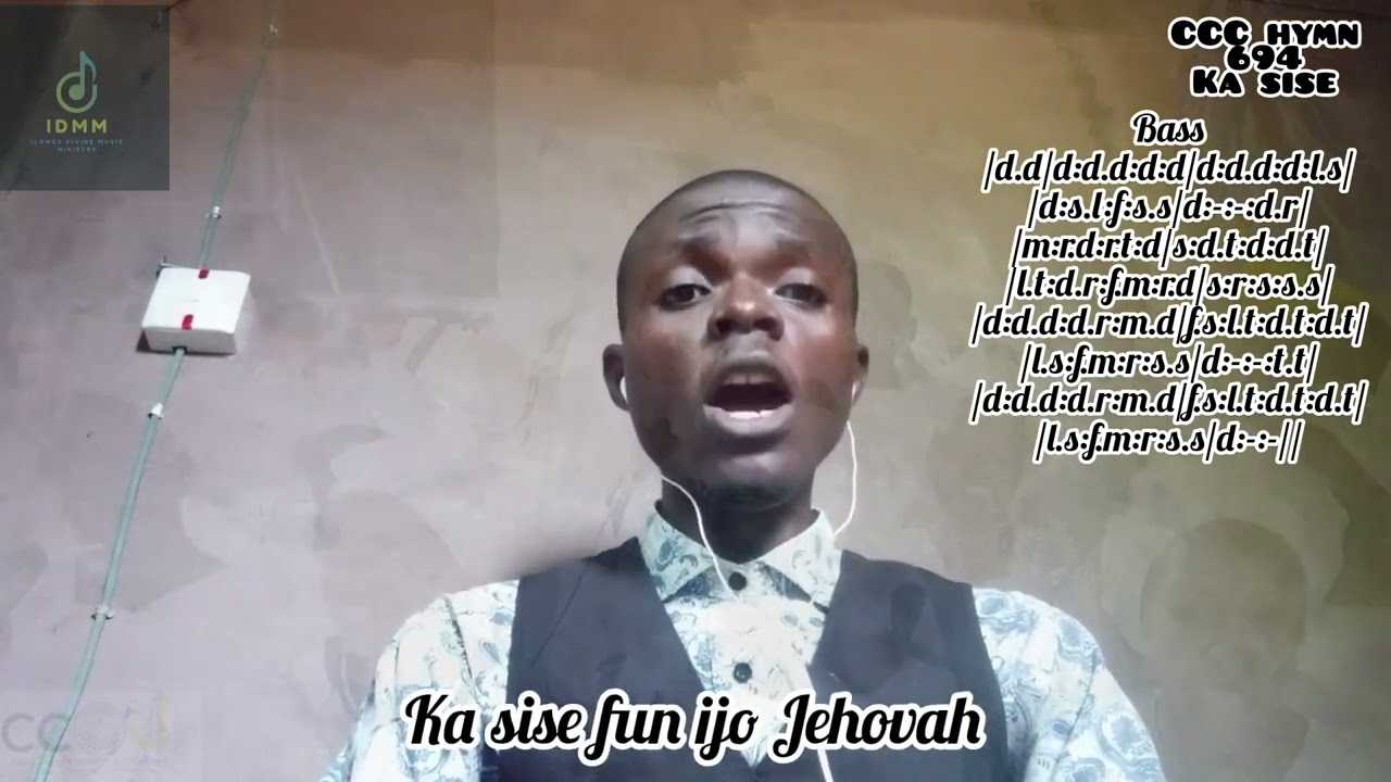 CCC hymn 694 (ka sise fun iwenumo emi wa) Bass part #ccc #cccworldwideofficial #trending #viral
