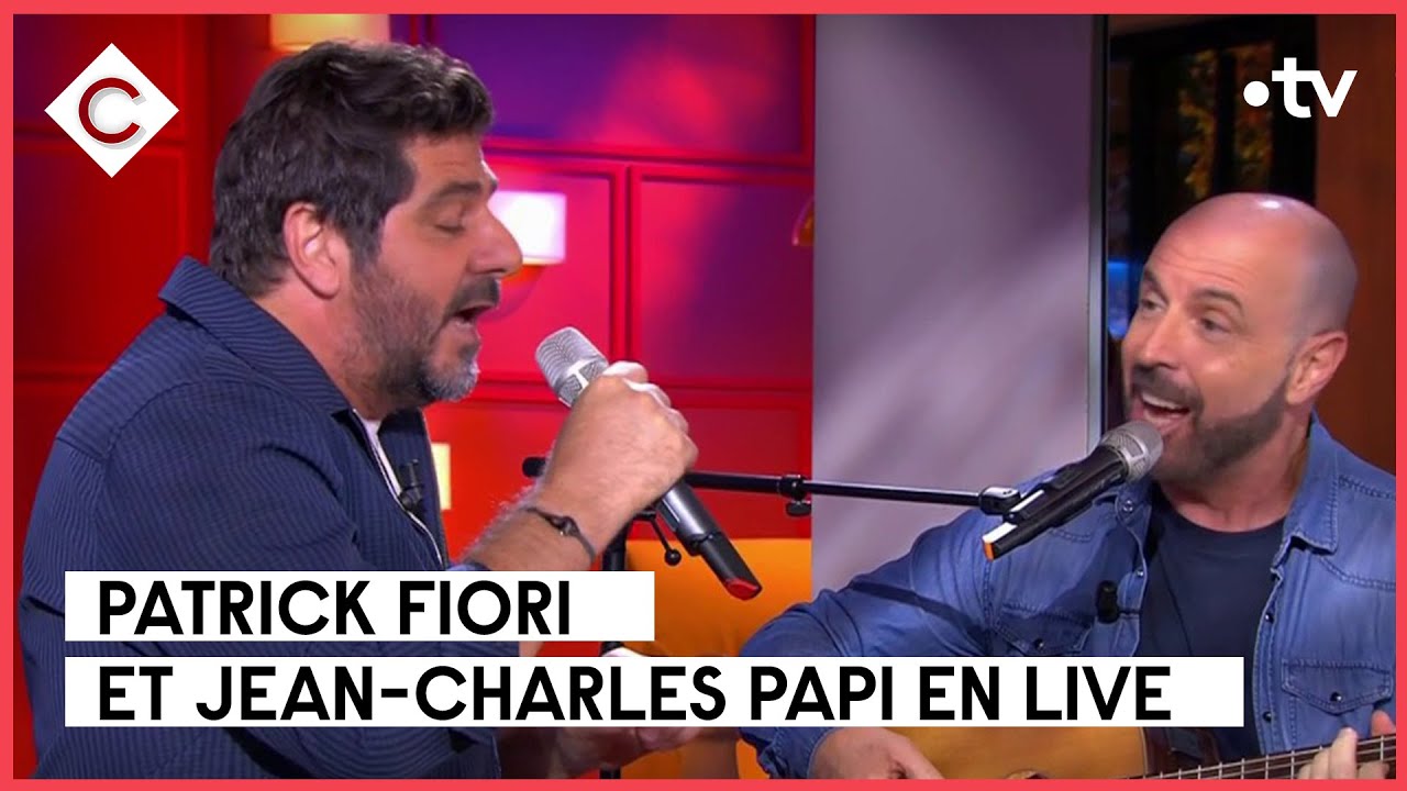 Patrick Fiori & Jean-Charles Papi en live - C à vous - 09/09/2022