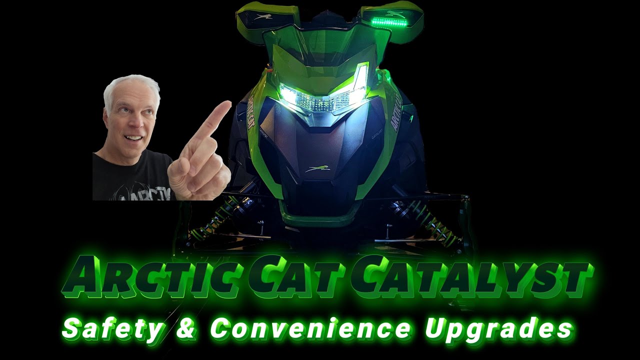 2025 Arctic Cat ZR858 Catalyst Safety & Convenience Upgrades