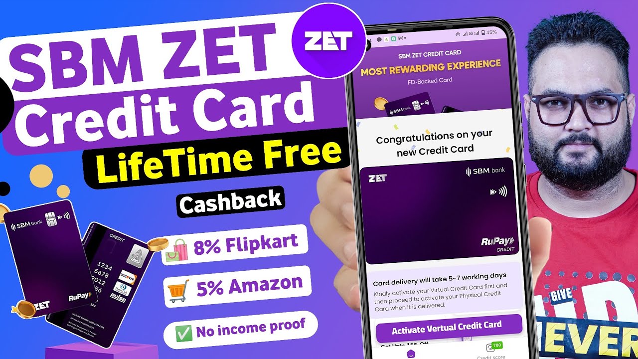 SBM ZET Credit Card | Build 750+ Credit score with attractive rewards-SBM ZET credit card Apply 2025