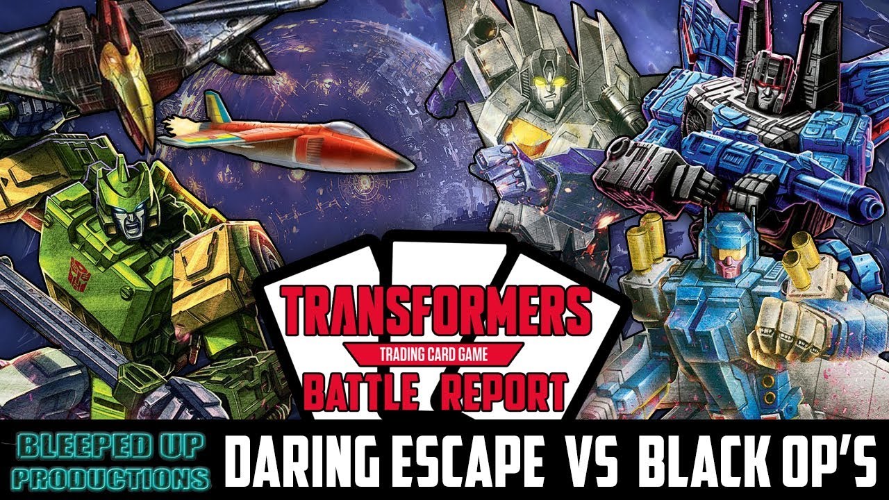Transformers Trading Card Game (TCG) - DARING ESCAPE VS BLACK OP'S