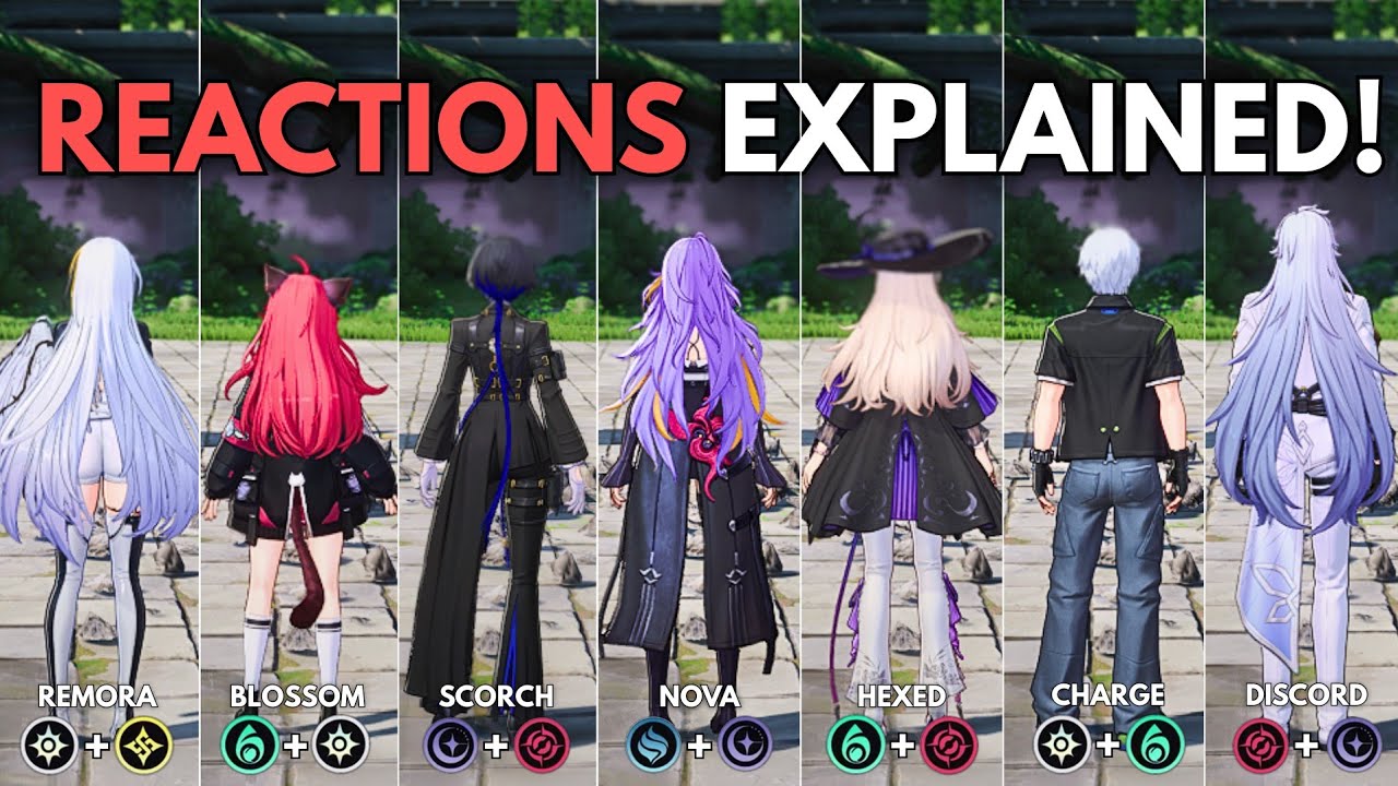 NTE Reactions Explained!! NTE Reaction Showcase!! [ DYSPRO ]