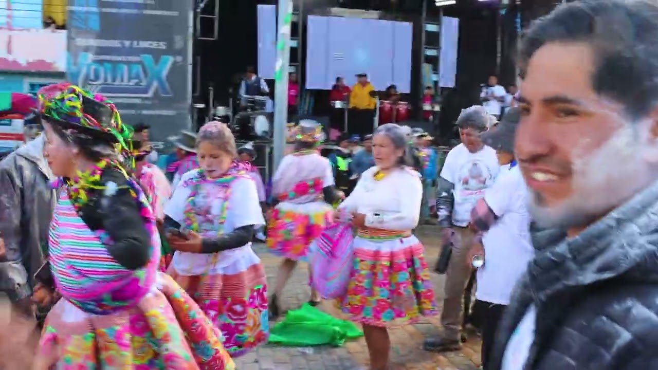 - cámara 2 -  VIDEO 2  COMADRES 2025  #Paskakuy   carnaval COMADRES PAUCARÁ 2025 VIRGEN REYNA CHICA.