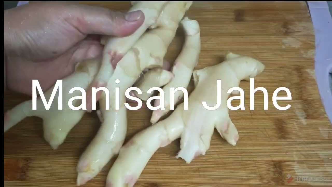 Manisan Jahe Muda