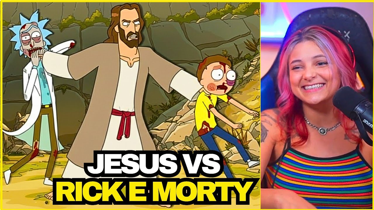 JESUS VS RICK E MORTY 