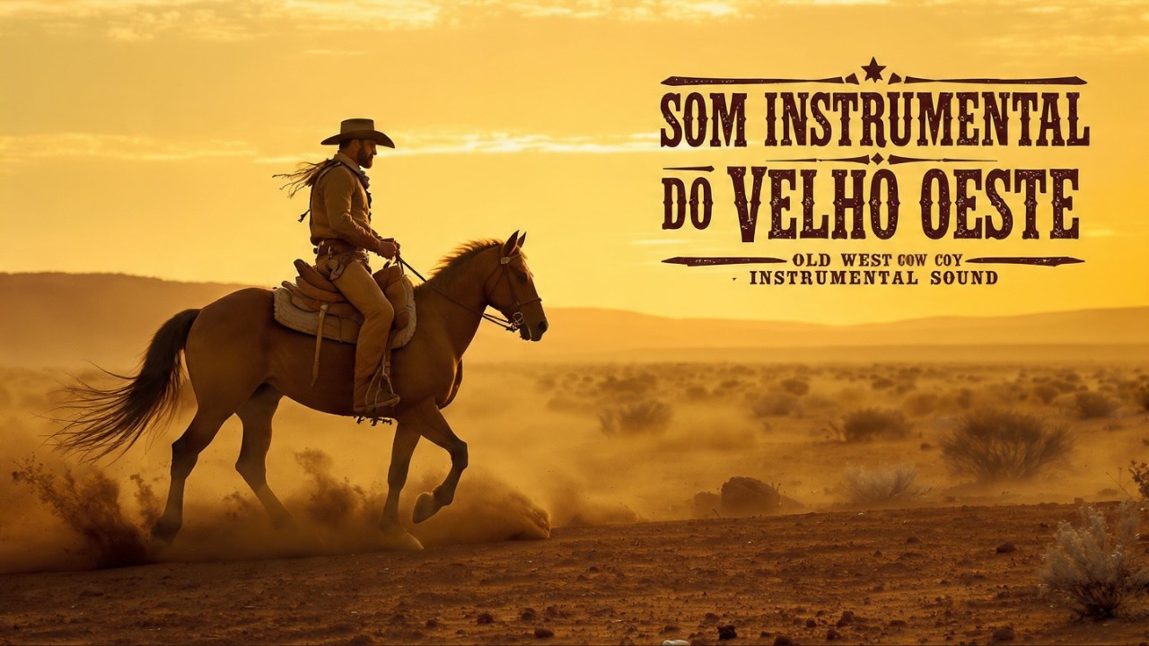 Som do Velho Oeste | Classic Western Cowboy Sound 🤠🎸