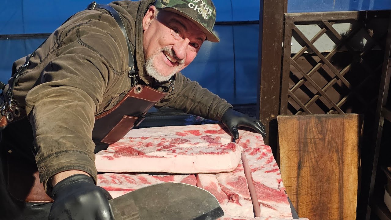 САЛО РУССКОЙ БЕЛОЙ СВИНЬИ С МЯСНОЙ МРАМОРНОЙ ПРОСЛОЙКОЙ 8 918 44 66 66 9  ватцап- телега-макс