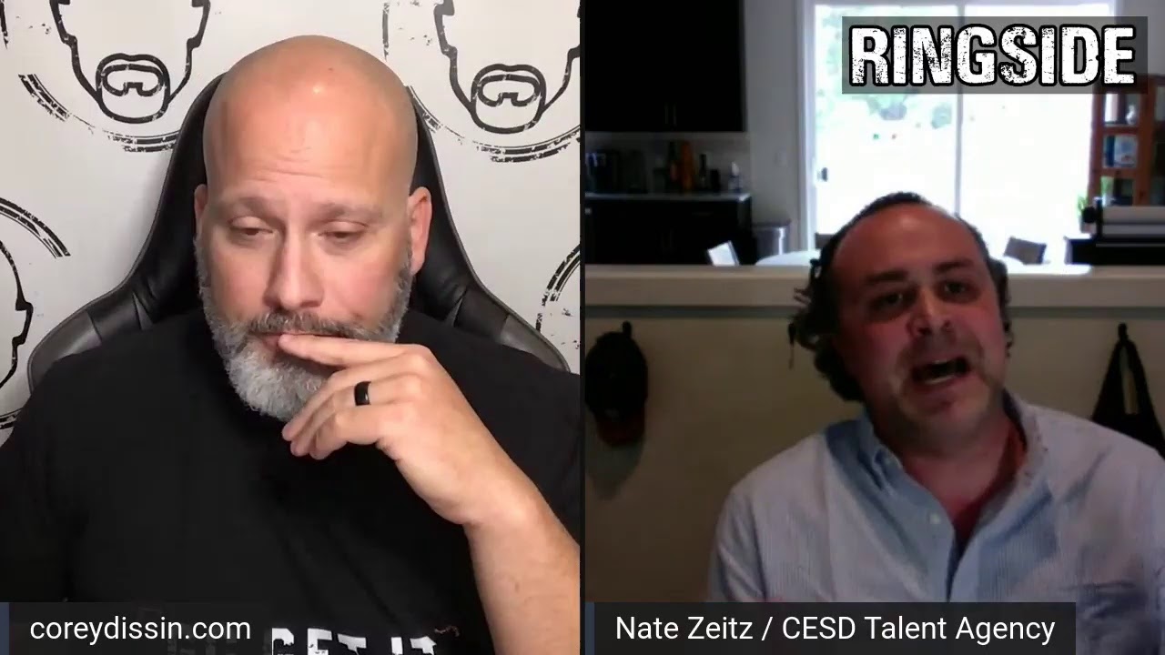 Nate Zeitz goes RINGSIDE  with Marketing and Business Coach Corey Dissin!
