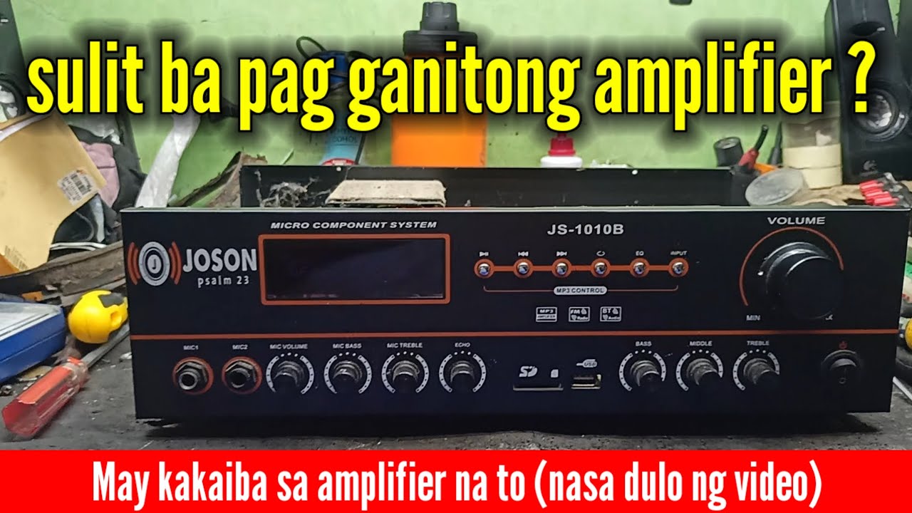 Joson JS-1010B amplifier , Review and whats inside