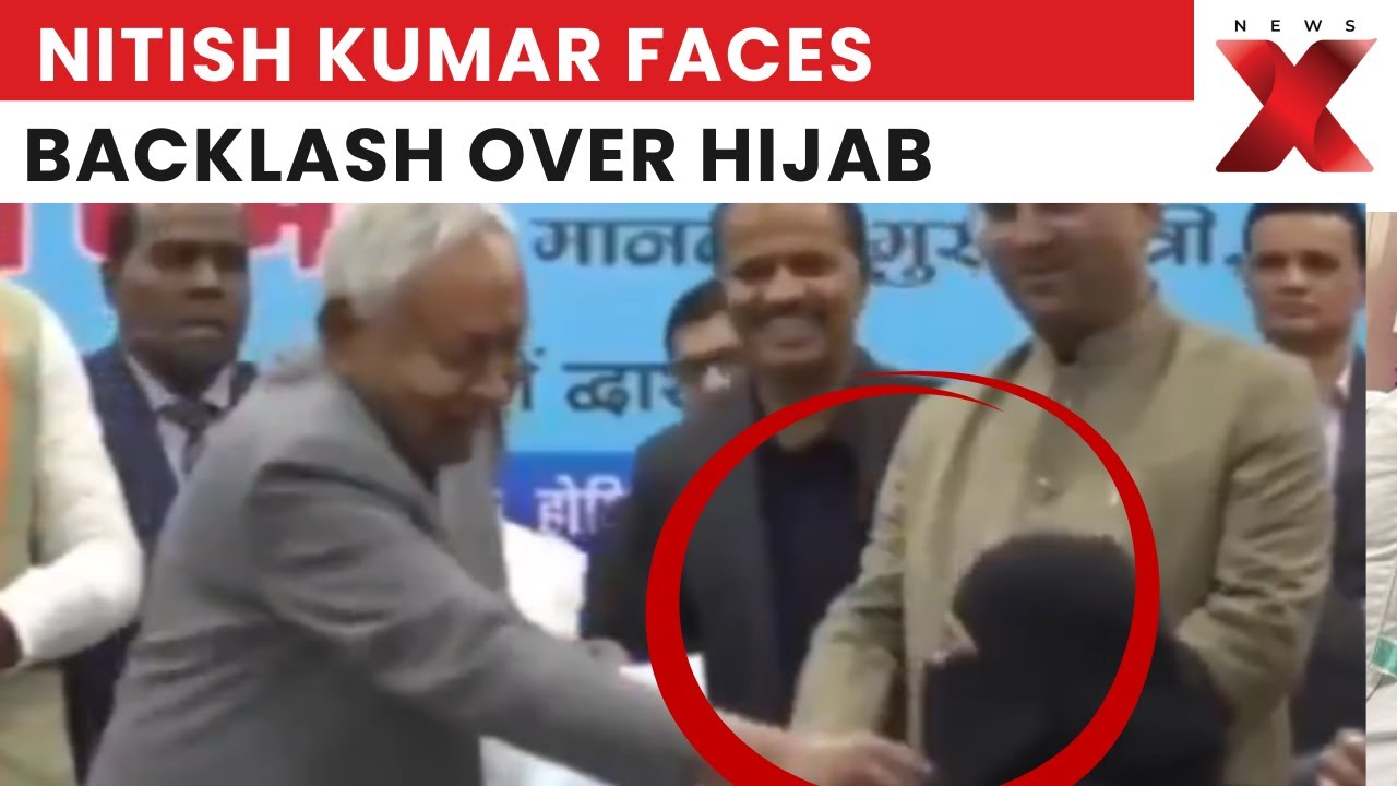 Bihar CM Nitish Kumar Faces Backlash After Removing Doctor&rsquo;s Hijab During Event