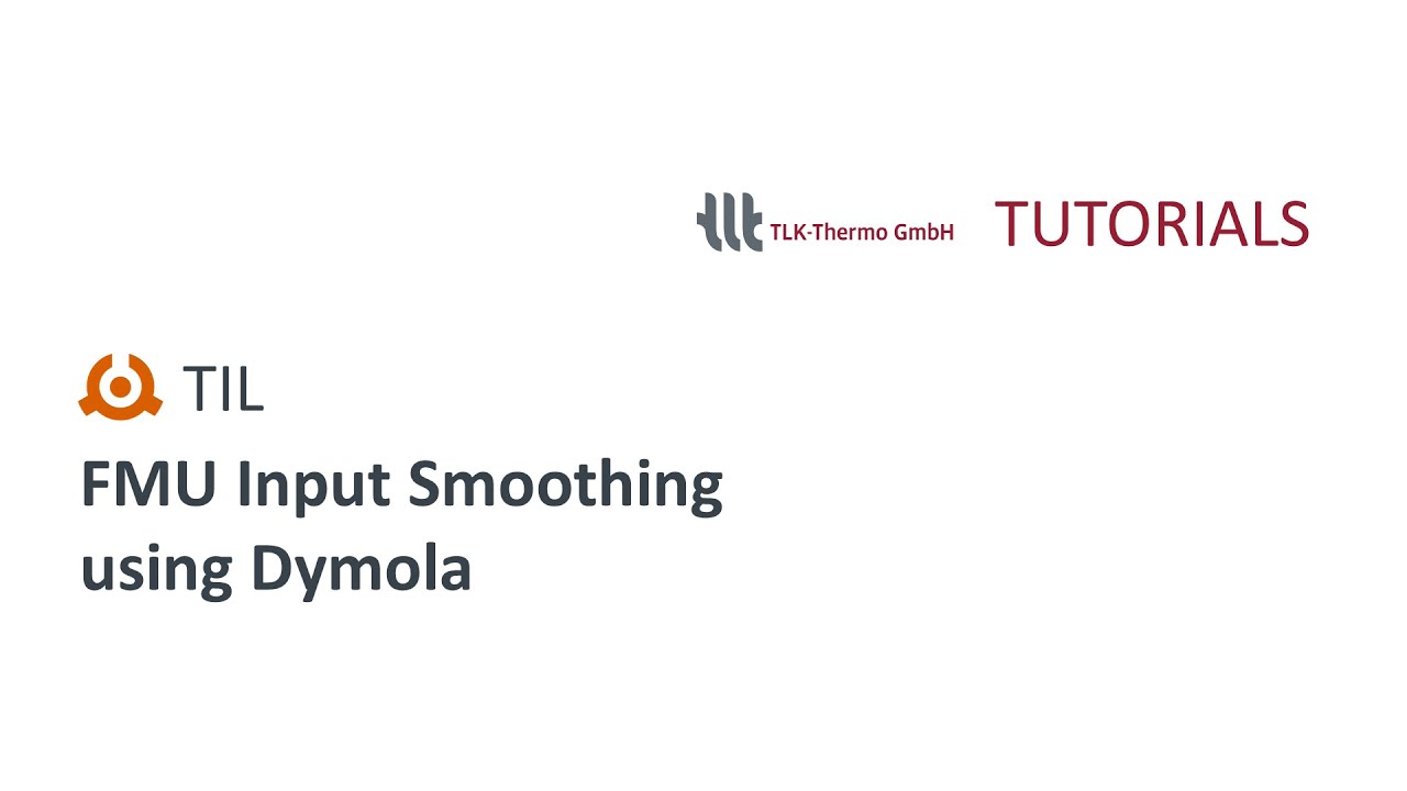 FMU Input Smoothing