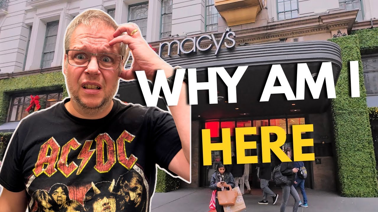 Я ненавижу шопинг... Поэтому я пошла в универмаг Macy's в Нью-Йорке.