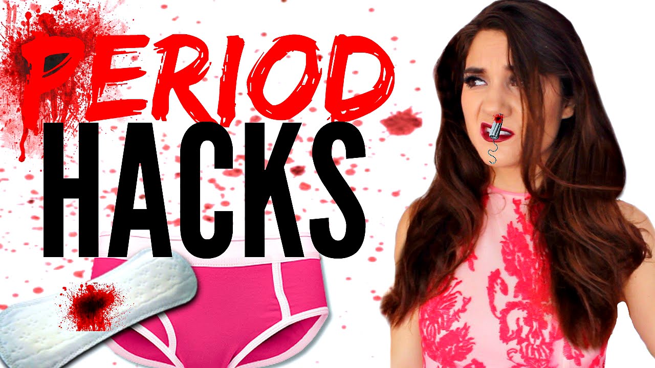 PERIOD Life Hacks | Tips + Tricks |DIY  School Emergencies| EVERY Girl NEEDS to know!