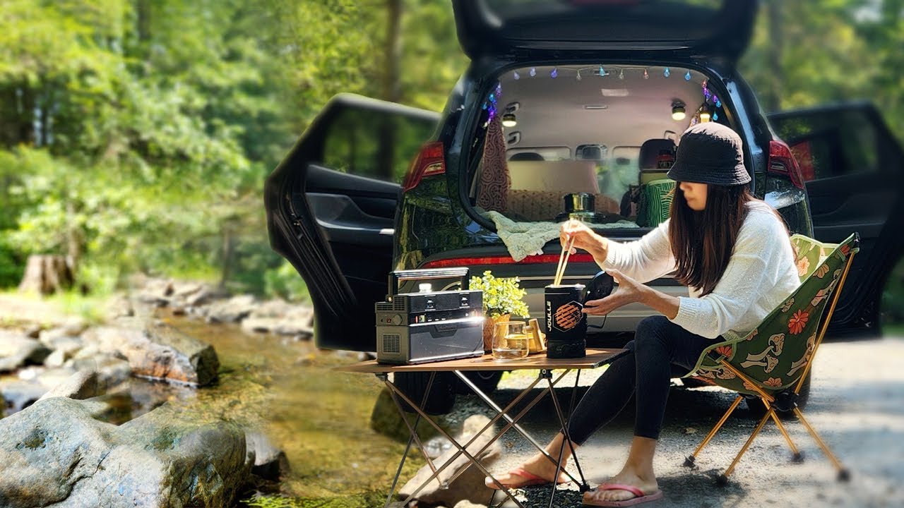 SOLO Car Camping - NO BUILD COZY RELAXING COOK & SLEEP SYSTEM