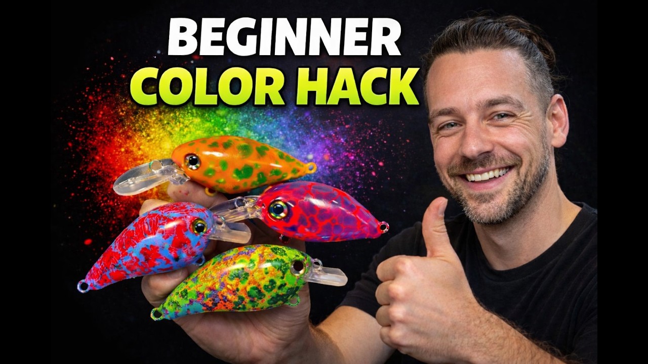 Сделайте цвета вашей приманки яркими (очень просто)