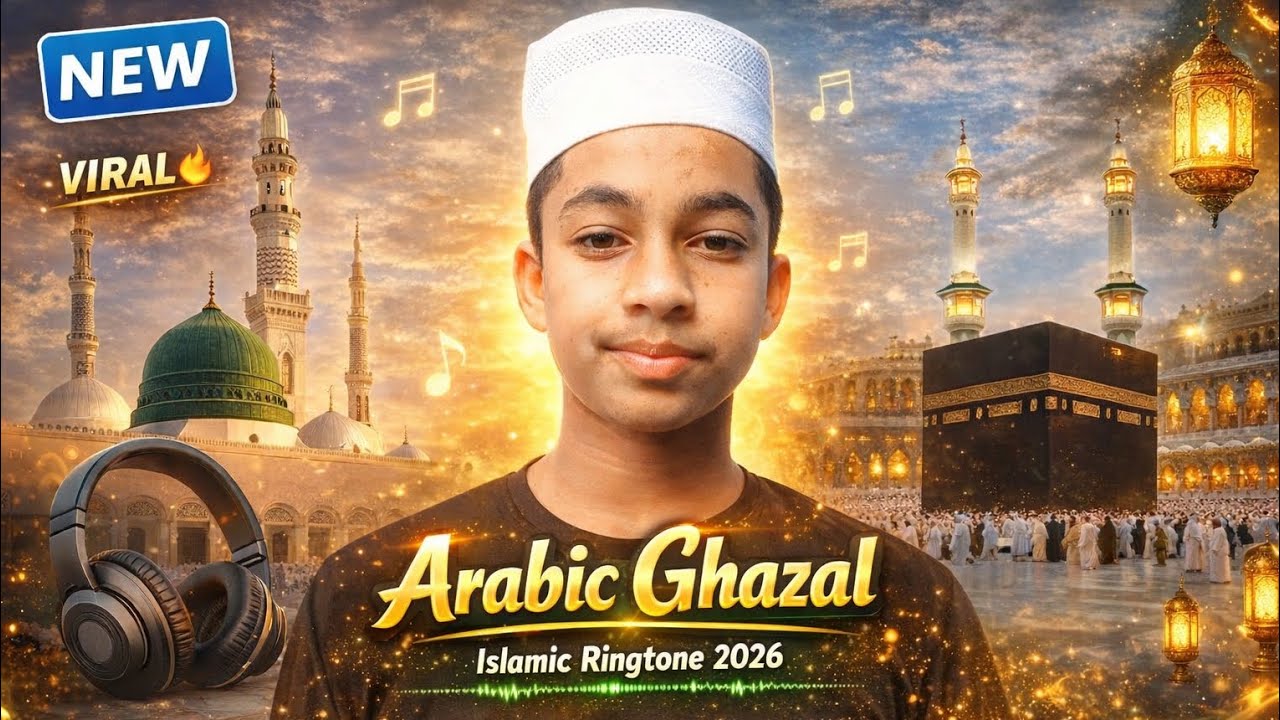 Viral Arabic Ghazal Ringtone 2026 🌙 | Most Beautiful Islamic Tone | Madina Love 