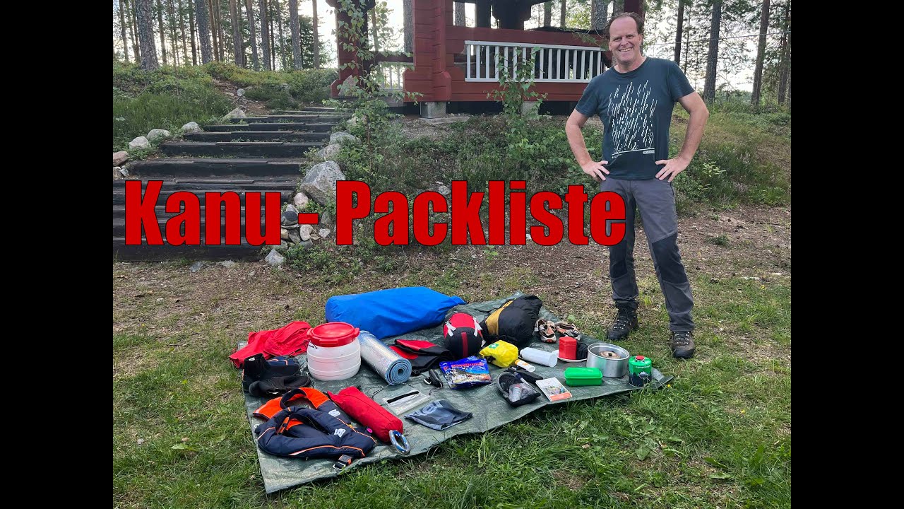 Kanu Packliste