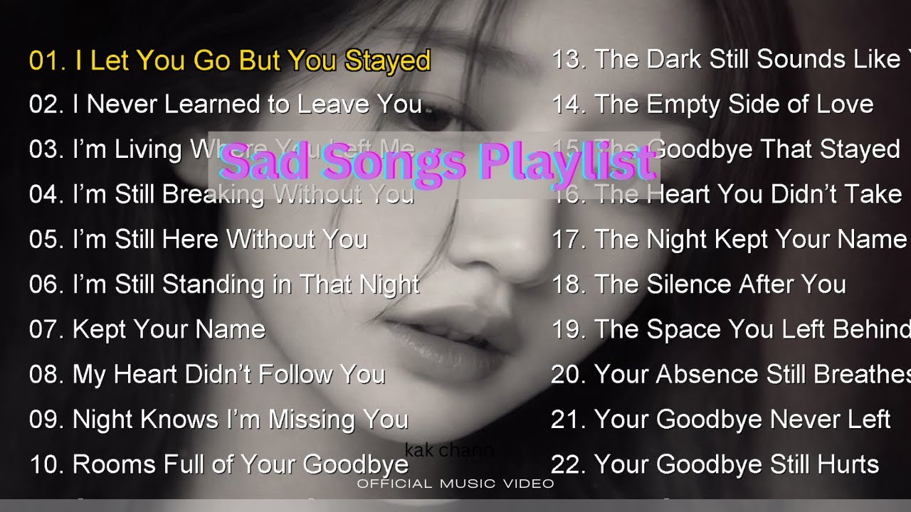 Sad  Heartbreak Emotional music  Relaxing healing music  beautiful songs