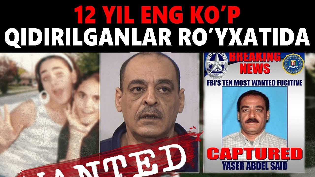 Nega Bu Odam 12 Yil Eng Ko'p Qidirilganlar Ro'yxatida Bo'lgan?