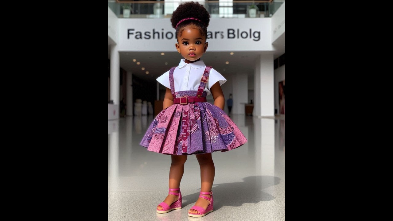 Beautiful Dress Styles For Children | Trending African Kitenge Style & Fashion 2025