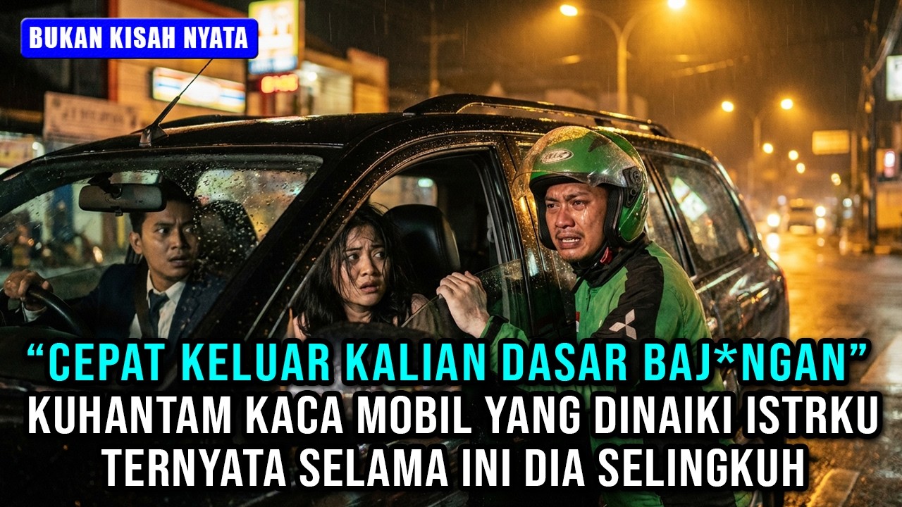AUTO HANCUR ! KUPECAHKAN KACA MOBIL YANG DINAIKI ISTRIKU, DIA LAGI GREPE2 SAMA SELINGKUHAN