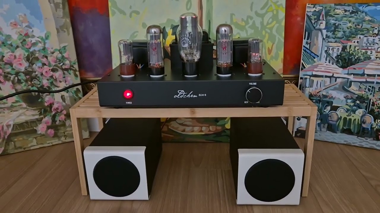 Oldchen EL34 진공관앰프, 실제 청음, HL2VA