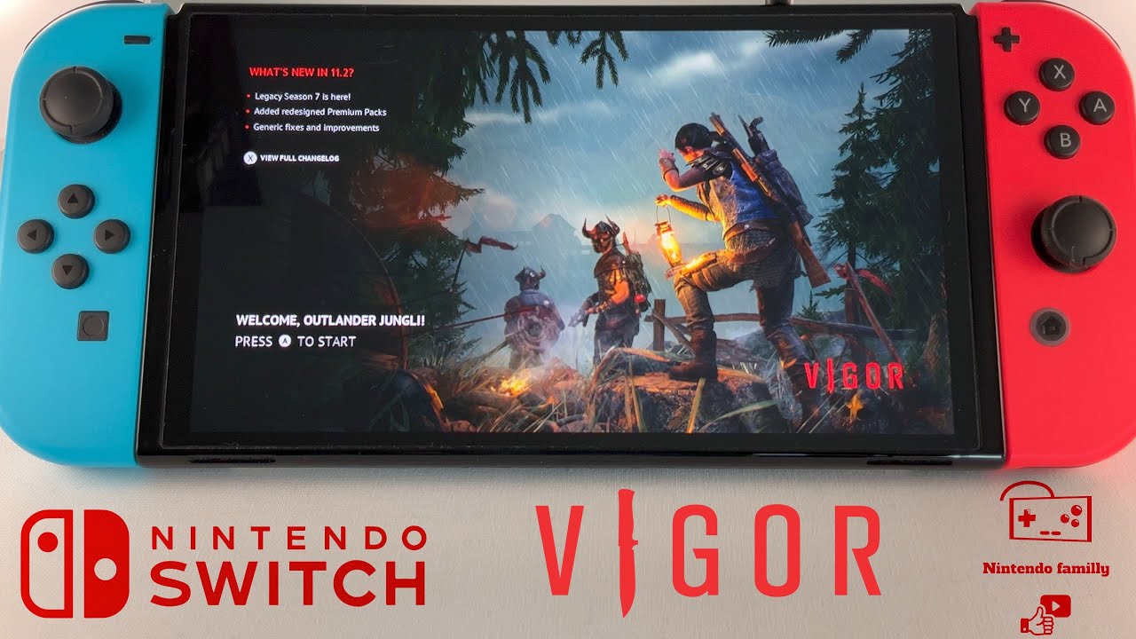 Vigor Nintendo Switch Oled gameplay 4k