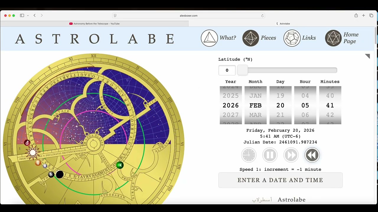 Message to Astronomy Before the Telescope