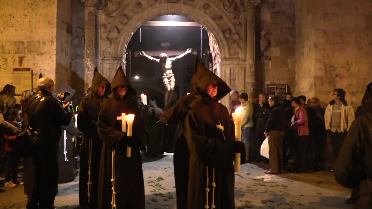 Procesión del silencio Semana Santa Burgos 2017