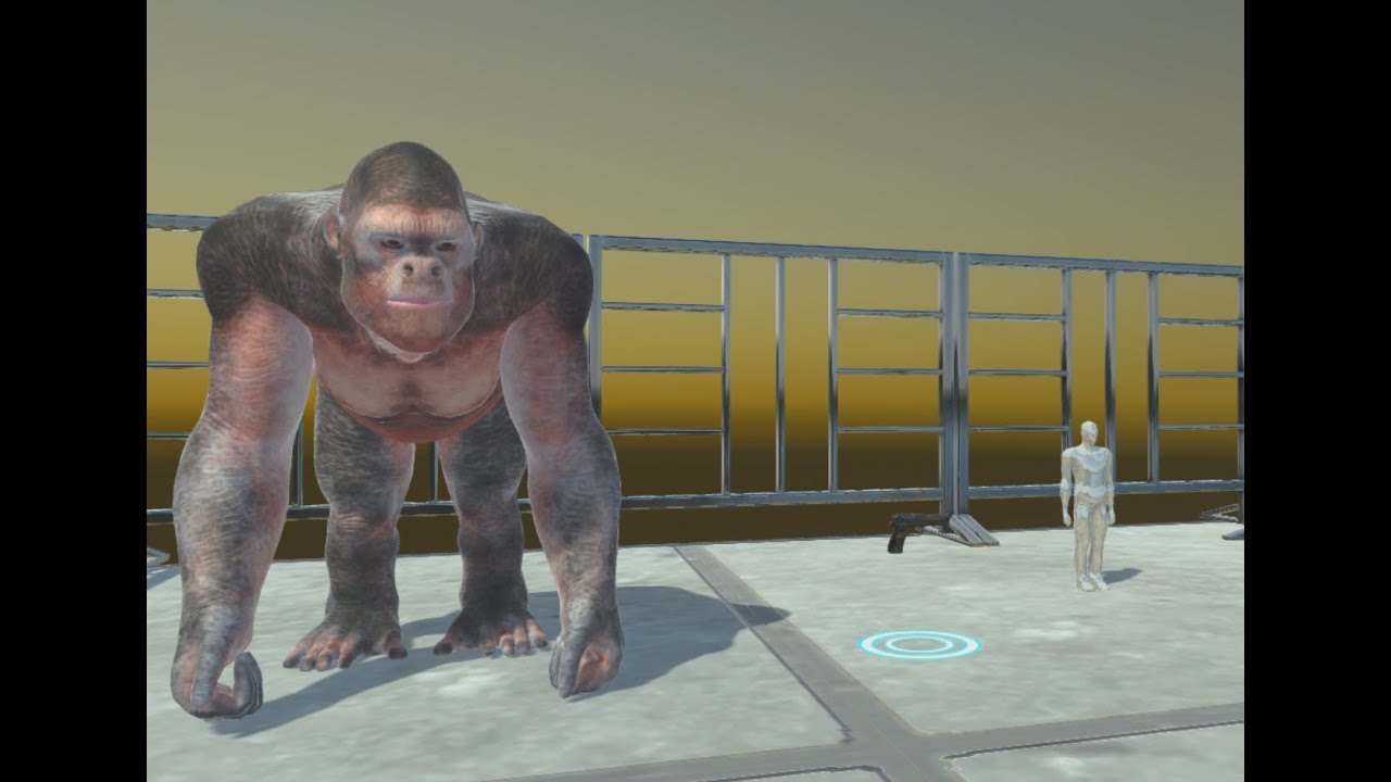 FPS Death Run with Goro the Giant - Animal Revolt Battle Simulator