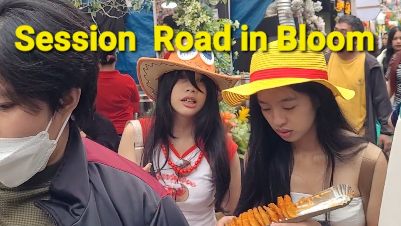 Session Road in Bloom 2026.. Virtual Walk..Panagbenga Baguio Flower Festival.. 