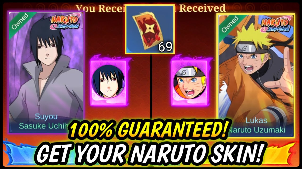 GET YOUR DREAM NARUTO SKIN IN PHASE 2! GUARANTEED 1200 CRESTS | MLBB X NARUTO COLLAB EVENTS! - MLBB
