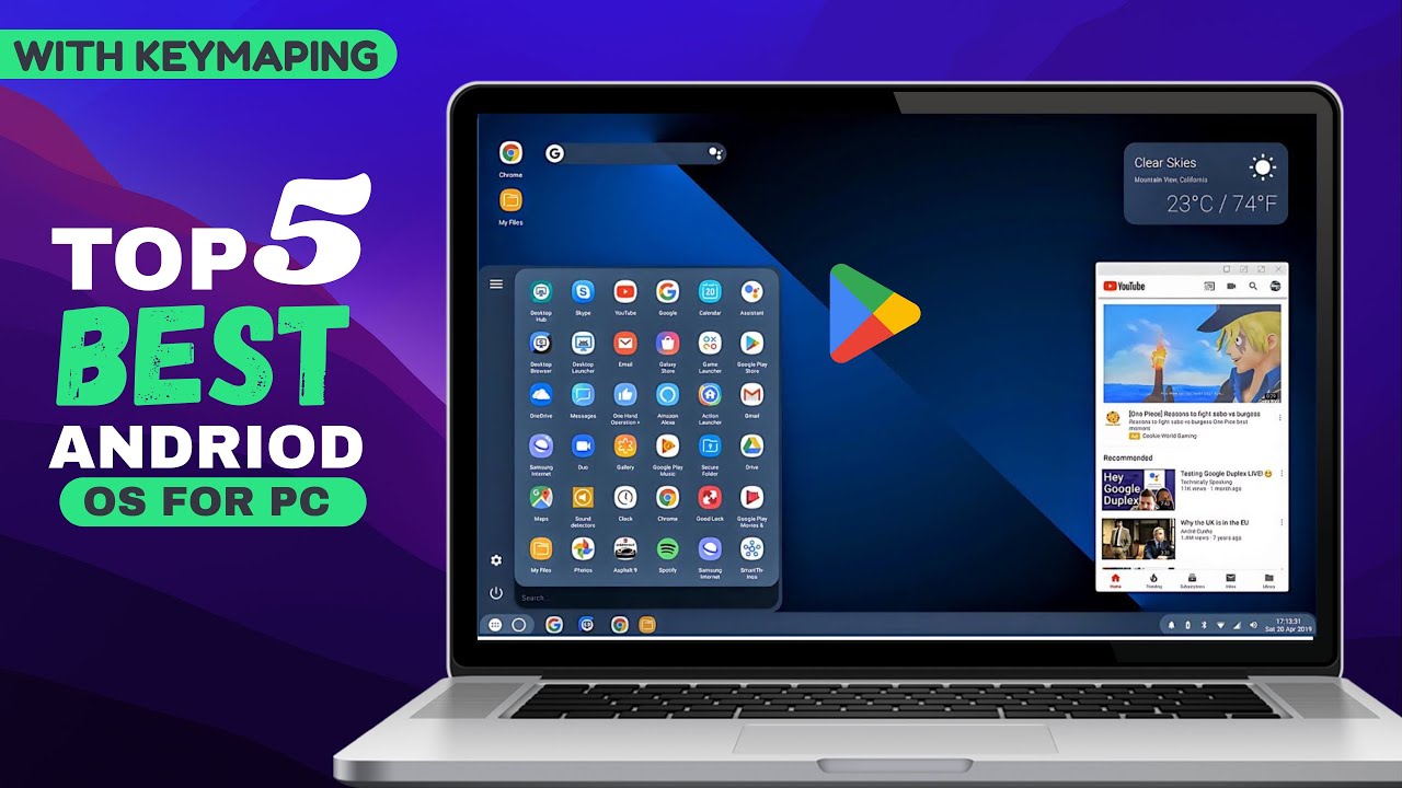 🌟 Best Android OS for PC and Laptop in 2025 &ndash; Full Comparison & Review! 🌟 Play Store And Keymapping