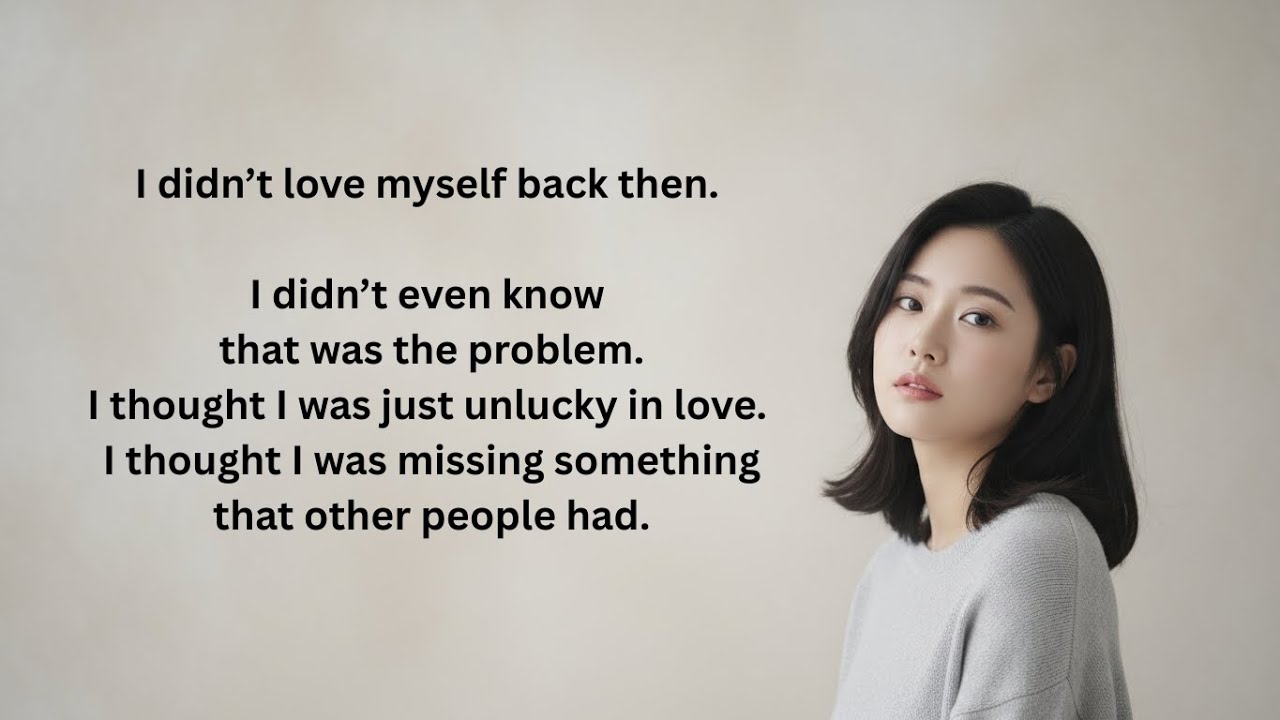 He Loved Me When I Couldn’t Love Myself | Learn English Through Story Level B1 | Easy English Story