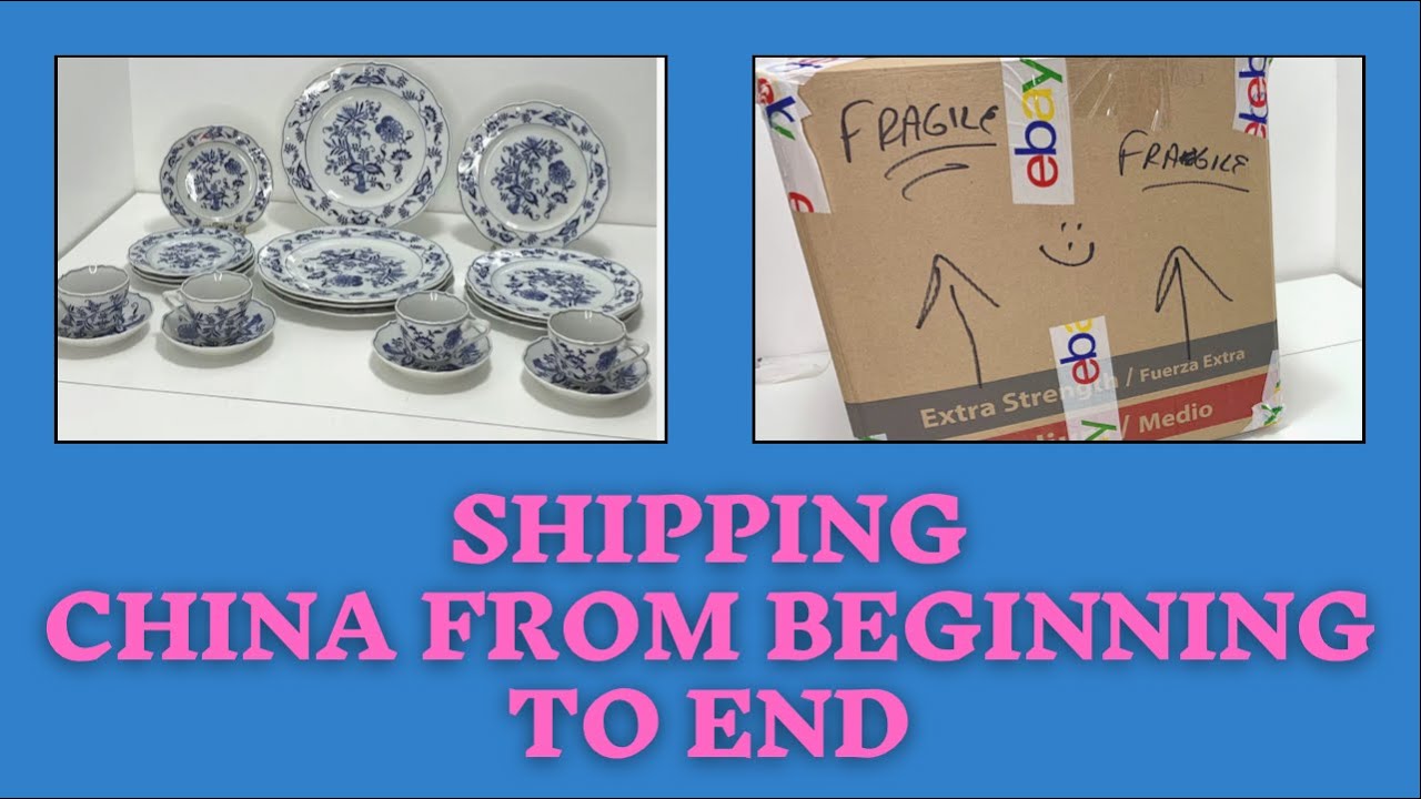 HOW TO PACK FRAGILE ITEMS FOR SHIPPING | HOW TO SHIP CHINA DISHES EBAY, ETSY, MERCARI | SHIPPING TIP