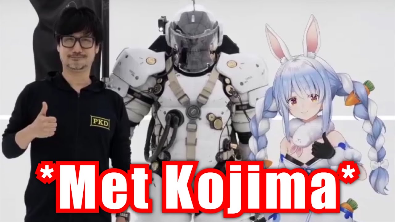 Pekora Met Hideo Kojima IRL【Hololive/Usada Pekora】
