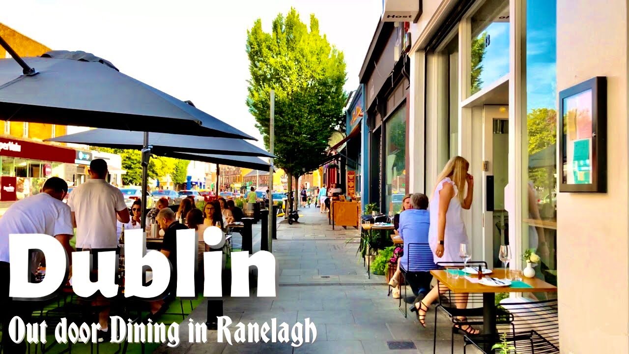 Ranelagh Dublin 4K| Dublin Ireland July 2021| UHD walking tour - with Captions