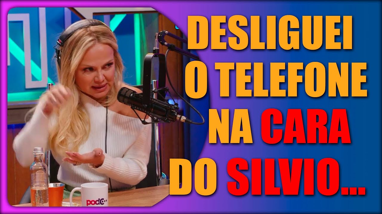 DESLIGUEI O TELEFONE NA CARA DO SILVIO SANTOS