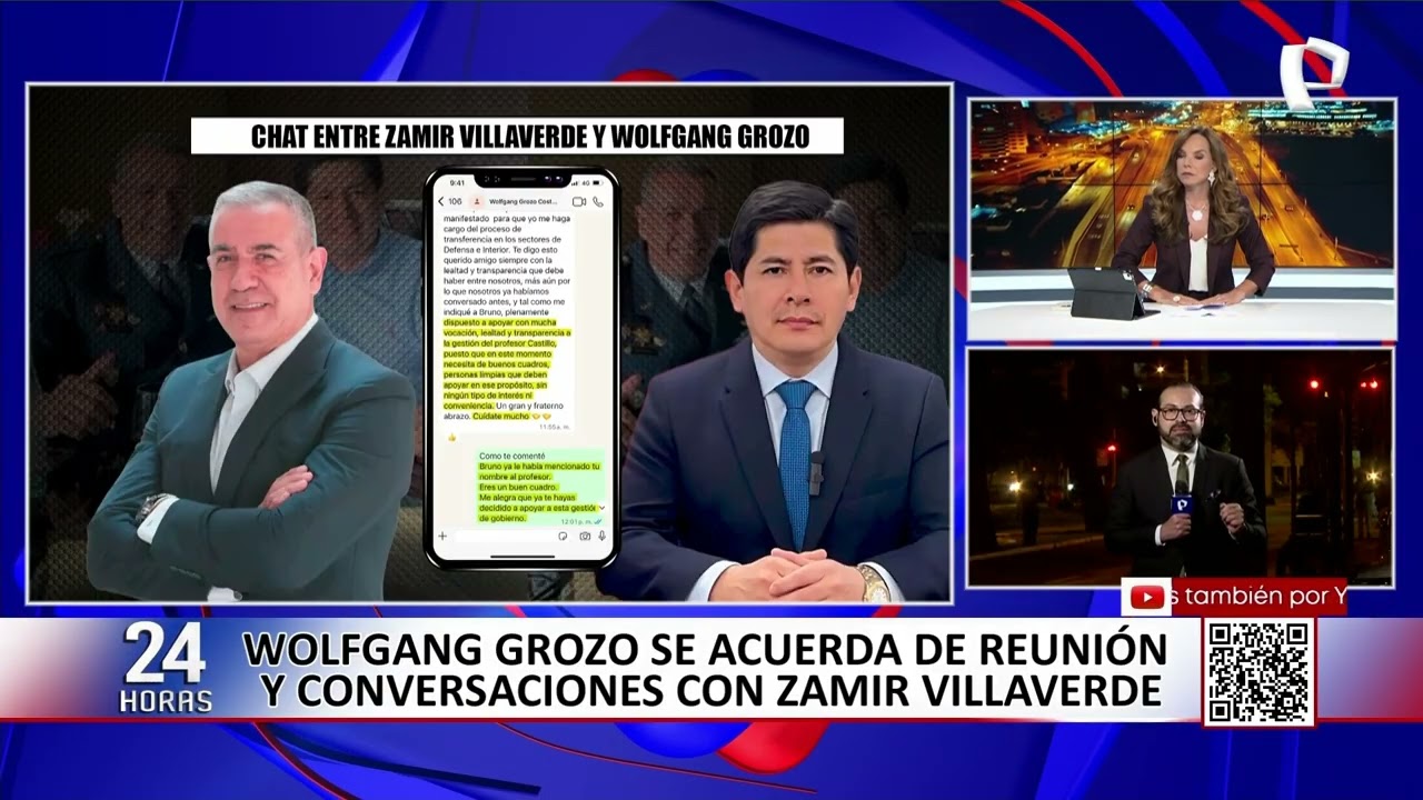 Wolfgang Grozo acepta reuniones con empresario Zamir Villaverde