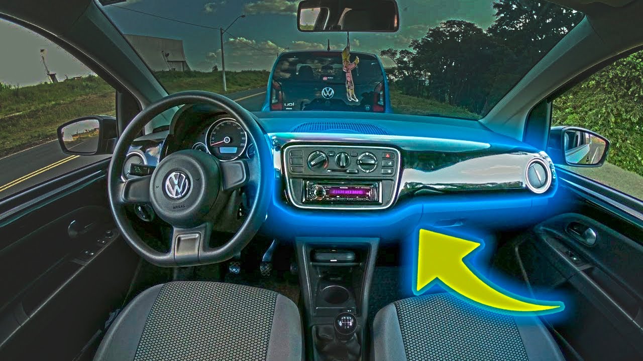 PAINEL BLACK PIANO NO VW UP MOVE MPI!