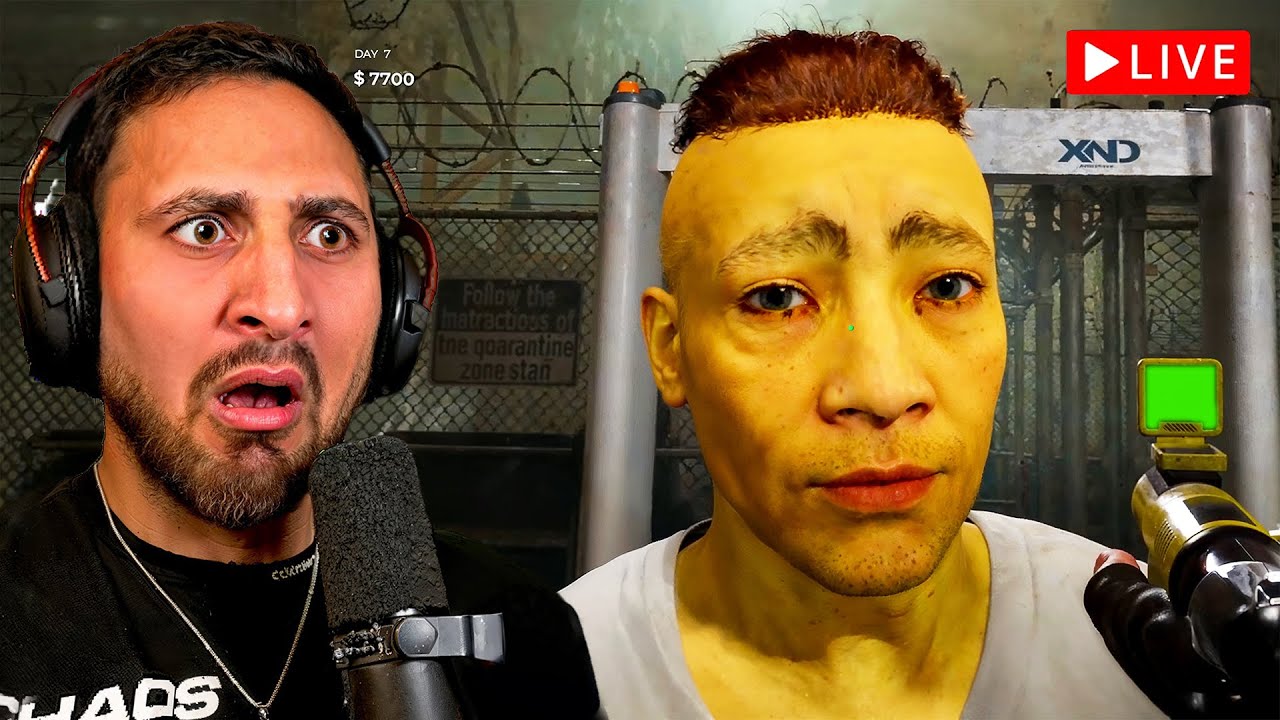 I Survived ZOMBIE Border Patrol & ITS INSANE...  | QUARANTINE ZONE